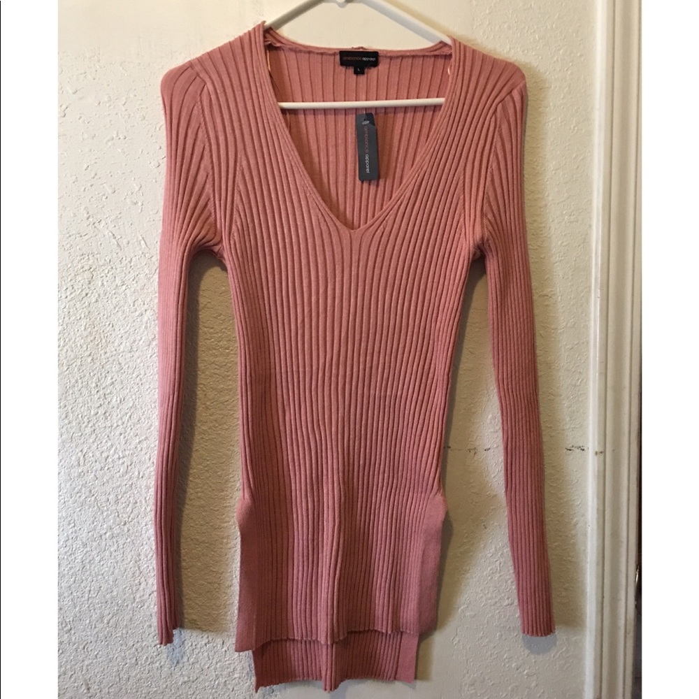 Pink sweater